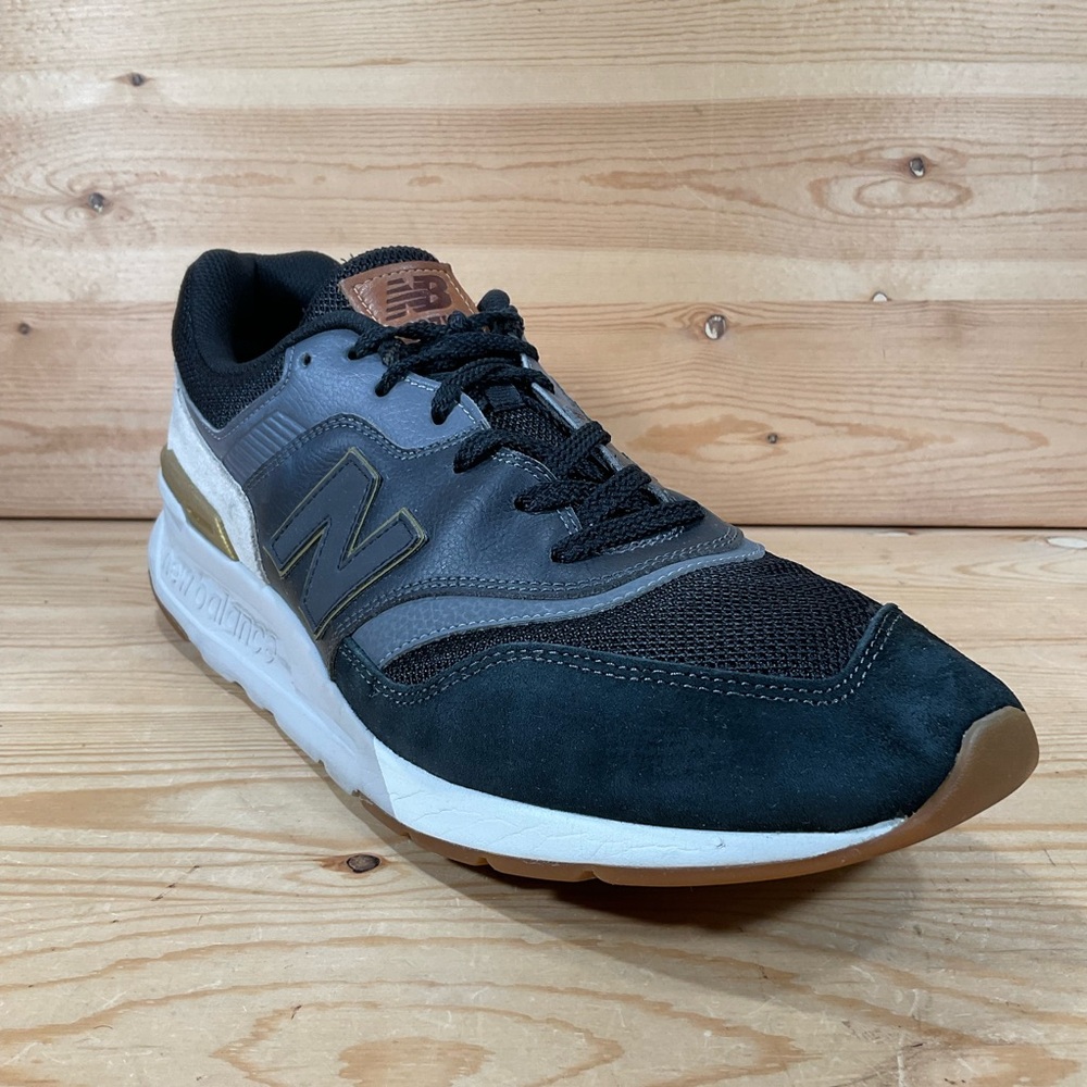New Balance 997H Shoes Sneakers Men's Size 14 Black Grey Gold XCM997HPK
